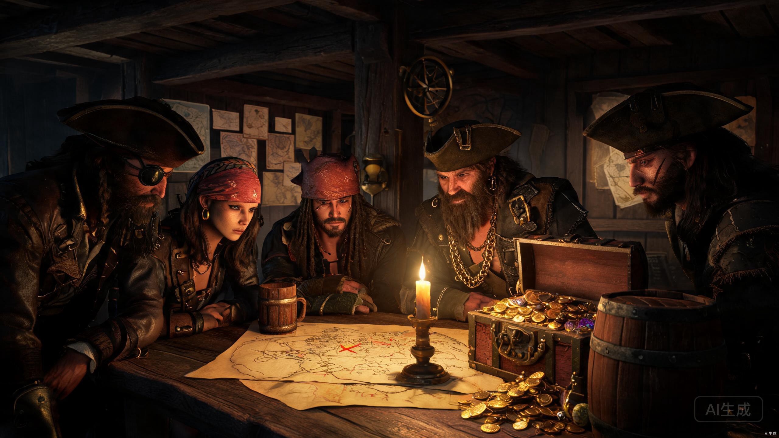 Faction guide for forming pirate alliances